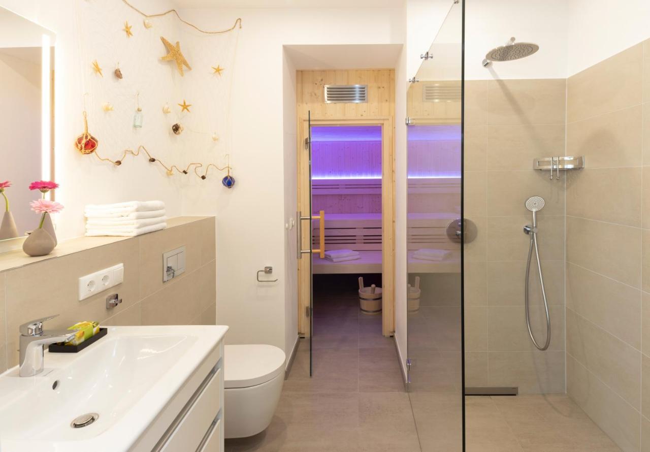 Safari Lodge Prora - Mit Sauna Und Direktem Strandzugang Binz Exteriör bild