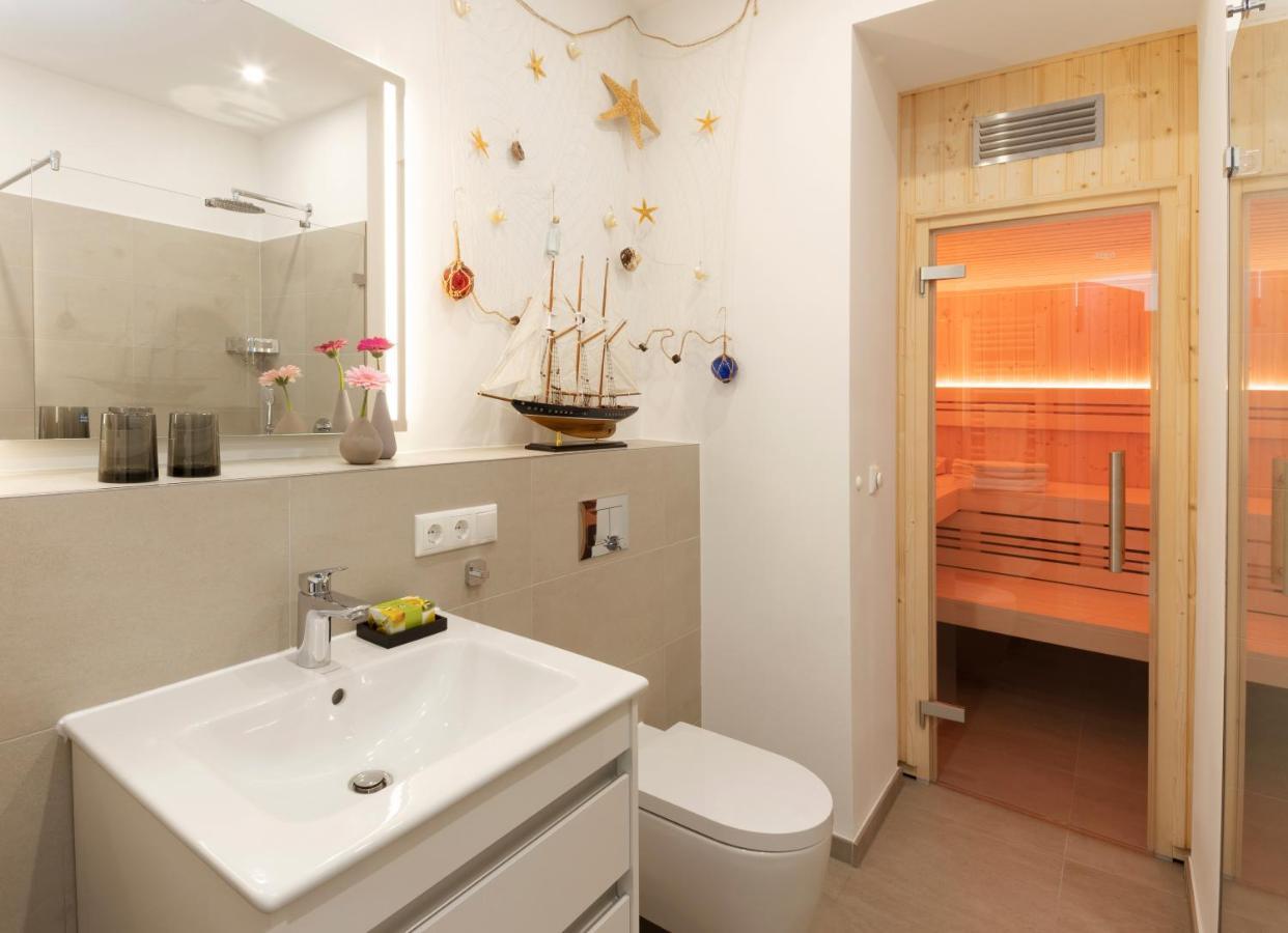 Safari Lodge Prora - Mit Sauna Und Direktem Strandzugang Binz Exteriör bild